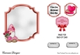 Matching insert sheet for the design sheet - Gnome Valentine 4