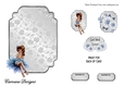 Matching blank insert for the design sheet - Get Well Soon 10