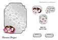 Matching blank insert for the design sheet - Get Well Soon 11