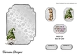 Matching blank insert for the design sheet - Fathers Day Football Gnome