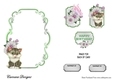 Matching insert for the design sheet - Say it With Flowers
