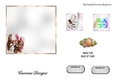 Matching blank insert for the design sheet - Easter Kitty and Friend