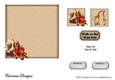 Matching blank insert for the design sheet - Walk on the Wild Side 4