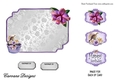 Matching blank insert sheet for the design sheet - Tea and Cake 3