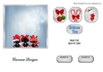 Matching insert for the design sheet - Crazy Christmas Cats 8