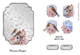 Matching insert sheet for the design sheet - Floral Birdhouse 3