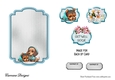 Matching insert sheet for the design sheet - Get Well Soon 15,