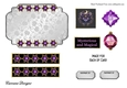 Matching insert sheet for the design sheet - Magical Cats 1