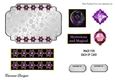Matching insert sheet for the design sheet - Magical Cats 2