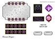 Matching insert sheet for the design sheet - Magical Cats 3