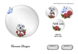 Matching insert sheet for the design sheet - Beautiful Dalmation Puppy