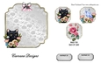 Matching insert sheet for the design sheet - Pretty Kitty 1