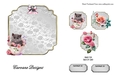 Matching insert sheet for the design sheet - Pretty Kitty 4