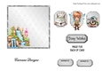 Matching insert sheet for the design sheet - Fantasy Waterfall 1