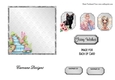 Matching insert sheet for the design sheet - Fantasy Waterfall 2