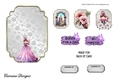 Matching insert sheet for the design sheet - Castle Window 2