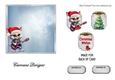 Matching insert sheet for the design sheet - Rockin Around the Christmas Tree