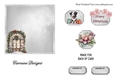 Matching insert sheet for the design sheet - Christmas Windows 4