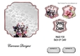 Matching insert sheet for the design sheet - Crazy Cat Lady 7
