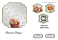 Matching insert sheet for the design sheet - Crazy Cat Lady 10