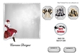 Matching insert sheet for the design sheet - Art Deco Christmas 2