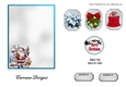 Matching insert sheet for the design sheet - Christmas Assortment 1