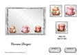 Matching insert sheet for the design sheet - Choctails
