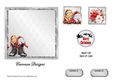 Matching insert sheet for the design sheet - Santas Boots