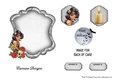 Matching insert sheet for the design sheet - Voodoo Lady