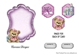 Matching insert sheet for the design sheet - First Birthday 1