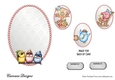 Matching insert sheet for the design sheet - Pretty Birdhouse 4
