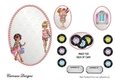Matching insert sheet for the design sheet - Swinging Sixties 1