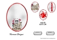 Matching insert sheet for the design sheet - Funny Valentines 3