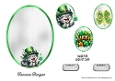 Matching insert sheet for the design sheet - St Patricks Day 6 - Feck