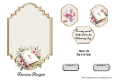 Matching insert sheet for the design sheet - Christening Baby Girl 2