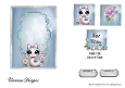 Matching insert sheet for the design sheet - Sassy Snakes 4