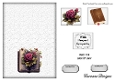 Matching insert sheet for the design sheet - Floral Sympathy 2
