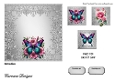 Matching insert sheet for the design sheet - Butterfly Fiesta 1