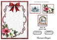Matching insert sheet for the design sheet - Christmas Angels 3