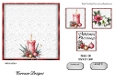 Matching insert sheet for the design sheet - Christmas Candles 1