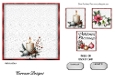 Matching insert sheet for the design sheet - Christmas Candles 2