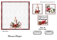 Matching insert sheet for the design sheet - Christmas Candles 4