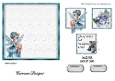 Matching insert sheet for the design sheet - Ice Fairy 2