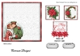 Matching insert sheet for the design sheet - Vintage Christmas 3