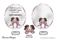 Matching insert sheet for the design sheet - Bestie Birthday 2