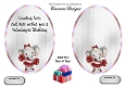 Matching insert sheet for the design sheet - Crazy Birthdays 2