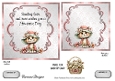 Matching insert sheet for the design sheet - Sweet Kitty Kats 4