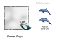 Matching insert for the design sheet - Swim With Dolphins