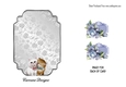 Matching insert for the design sheet - Kittens and Roses