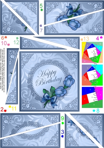 Roses and Metallic Lace Quick Card with Twisted Spiral Side Stacker